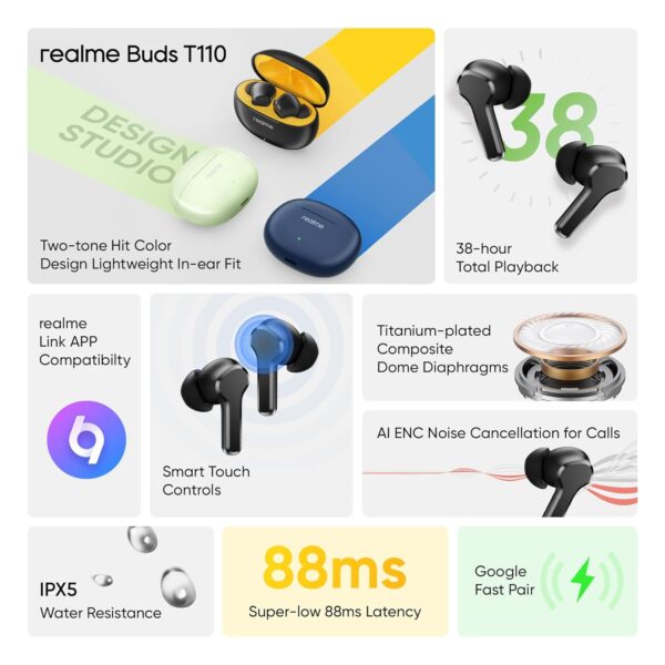 Realme Buds T110 - Image 2